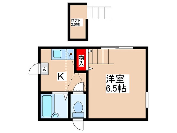 コージーハウスⅡの物件間取画像